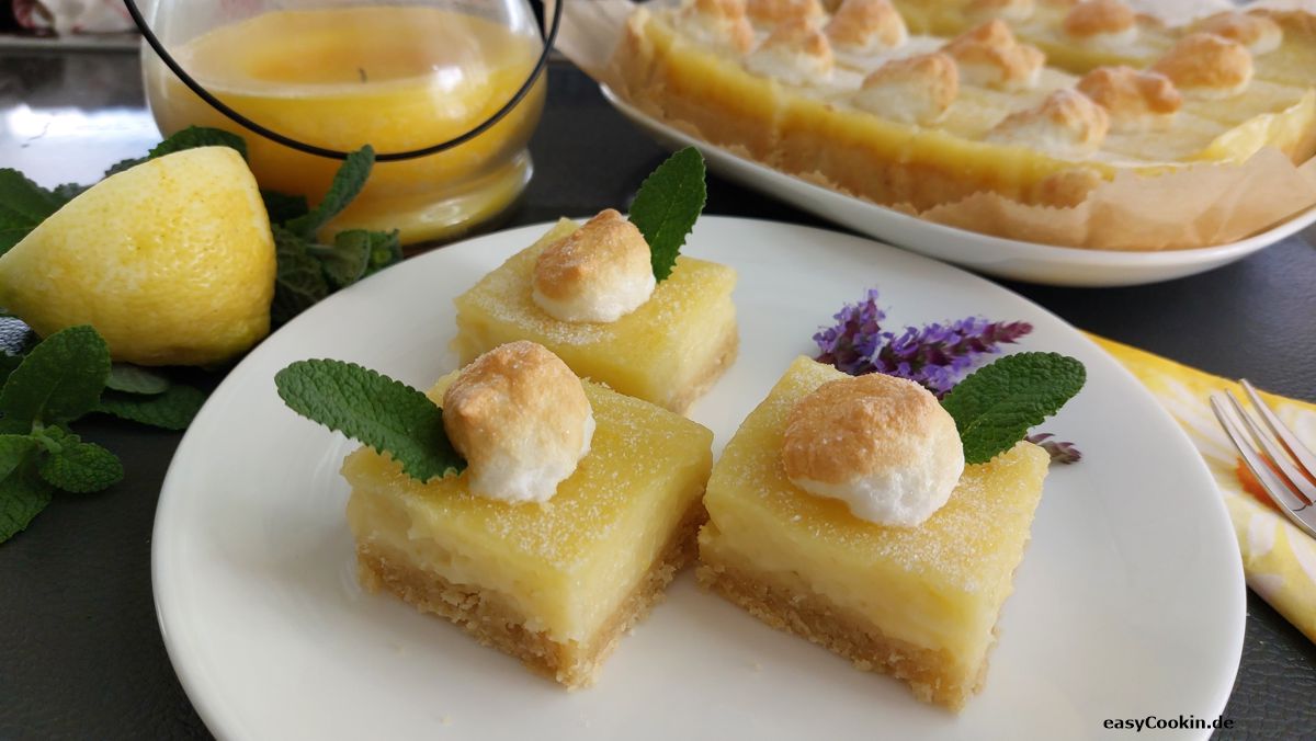 Zitronenschnitten ein Rezept von easyCookin.de